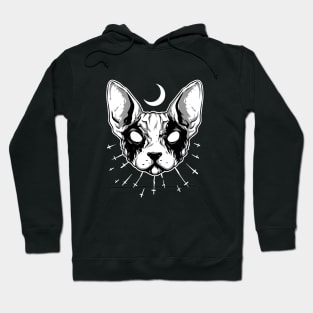 Black Metal Cat Hoodie